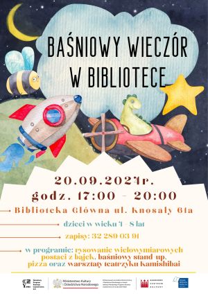 Baśniowy wieczór w bibliotece