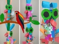 Kreatywny reckling: papuga