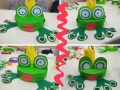 Kreatywny recykling: żaba